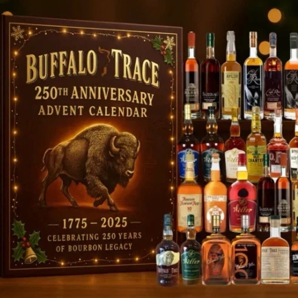 2025 Buffalo Trace Advent Calendar MINI Bottle Christmas Tree Decoration NEW